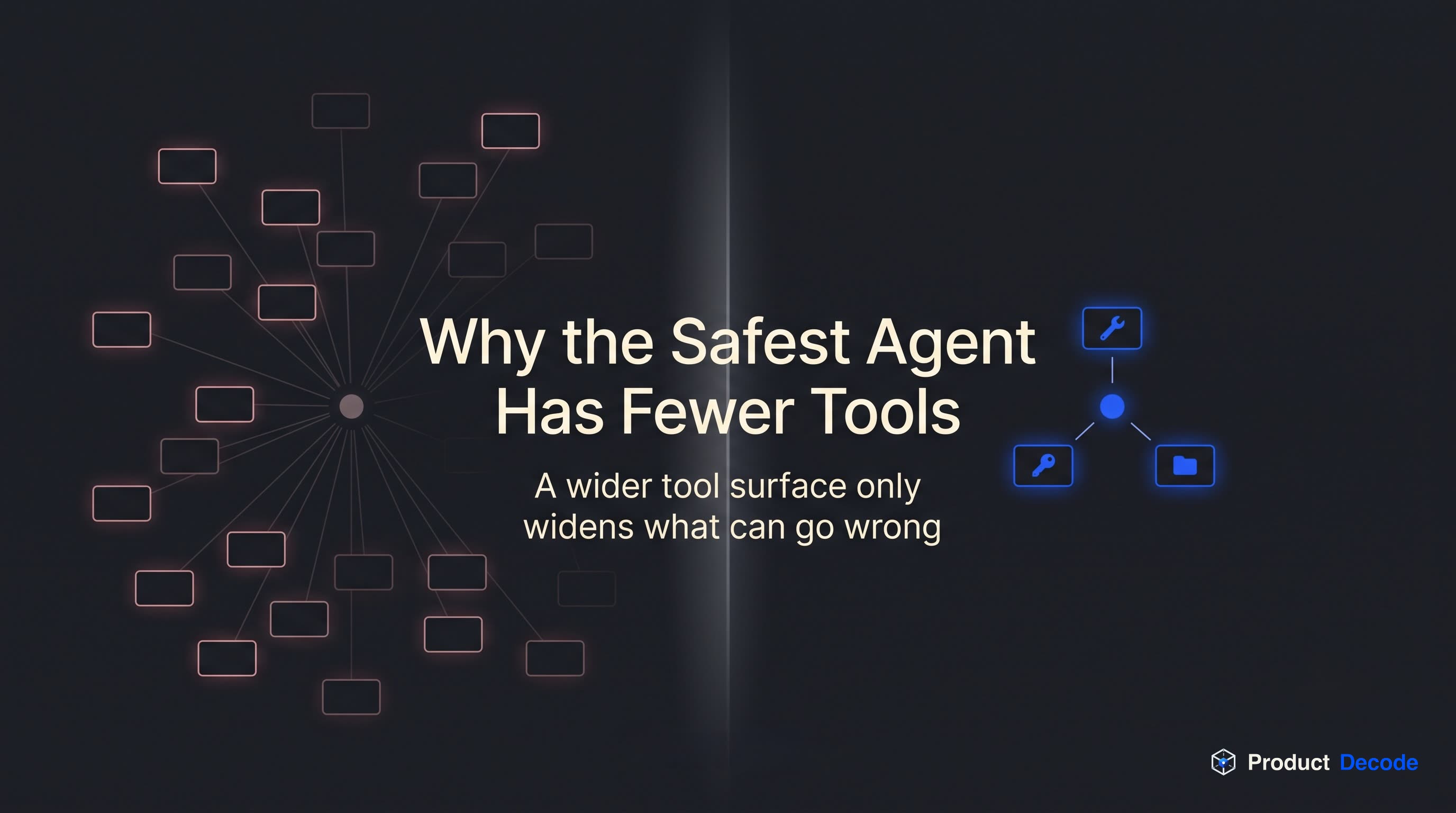 Tool Scoping: Why the Safest Way to Equip an AI Agent Is to Give It Less